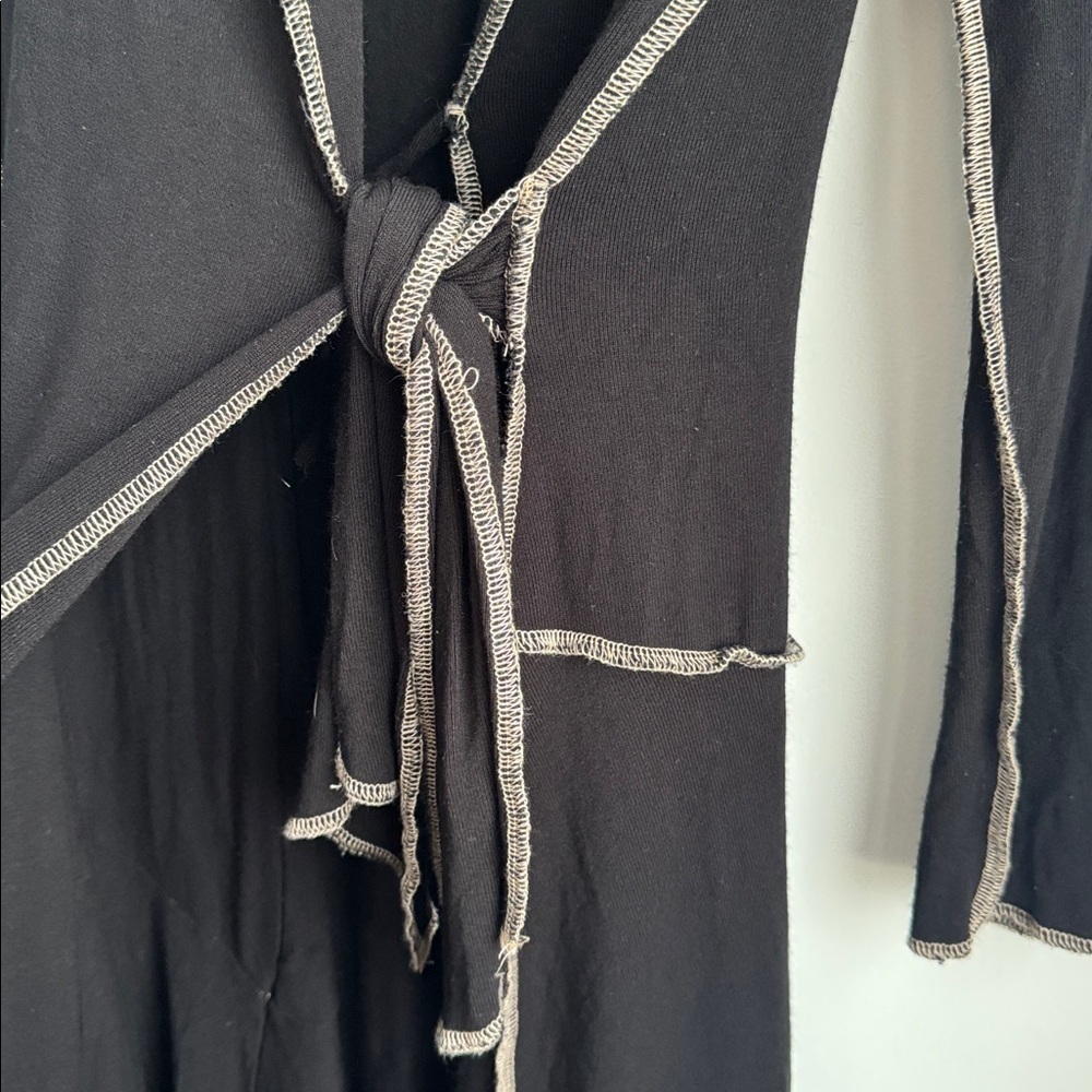 Jospeh Ribkoff Asymmetrical Wrap Rib Knit Dress - Picture 9 of 13